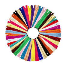 KGS Nylon-Reiverschlsse | Bunte Reiverschlsse zum Nhen und Basteln | 20 Stck/Packung (18 Zoll)