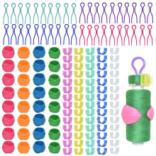 142 stuks spoeldraadorganiserende clips 70 spoelhouderclips gekleurde draadclips houder 32 siliconen houder spoelhouders 40