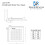 Durovin Bathrooms Acrylic Shower Tray Anti Slip Surface - Rectangular - 800 x 800mm 3