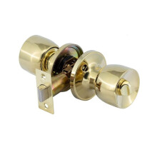 YALE Tulip Design Bathroom Knob Set With Turn Locking Mechanism YKS-BAT-B