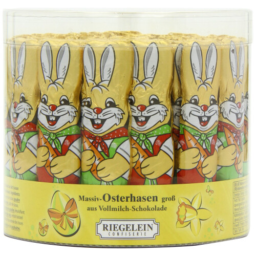 Riegelein Massiv-Osterhasen 70x12,5g