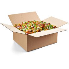 vontek 10 kg Bonbons Gro?packung ? 1800 einzeln verpackte Mini-Bonbons ? Perfekte Nascherei f?r Kindergeburtstage, Ostern, Partys und Events ? Fruchtb
