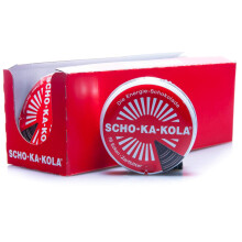 12 x 100 g Scho-Ka-Kola Zartbitter, Energieschokolade, koffeinhaltig