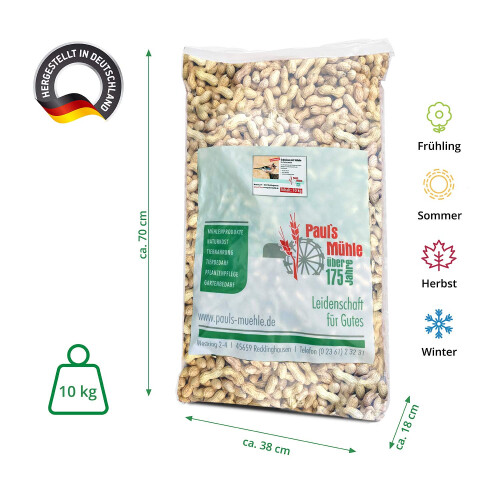 Paul?s M?hle Erdn?sse mit Schale f?r Futterzwecke 10 kg 1