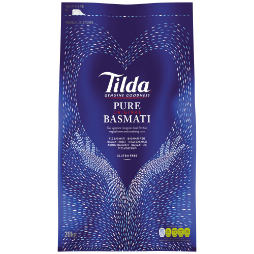 Tilda Pure Original Basmati Rice, 1er Pack (1x20kg)