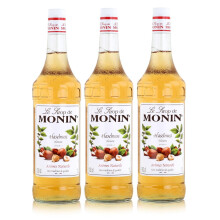 Monin Sirup Haselnuss, 1,0L 3er Pack
