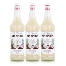 Monin Sirup Kokosnuss, 1,0L 3er Pack