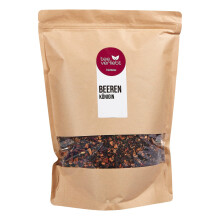 teeverliebt - Loser Fr?chtetee Beerenk?nigin 1000 g I Fr?chtetee lose I leckere Komposition der Tee-Mischung mit Himbeeren Erdbeeren Brombeeren I hoch