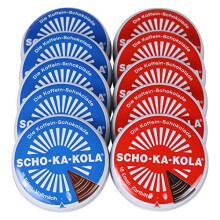 CHO-KA-KOLA - Zartbitter 10er Pack (10 x 100g) und Vollmilch