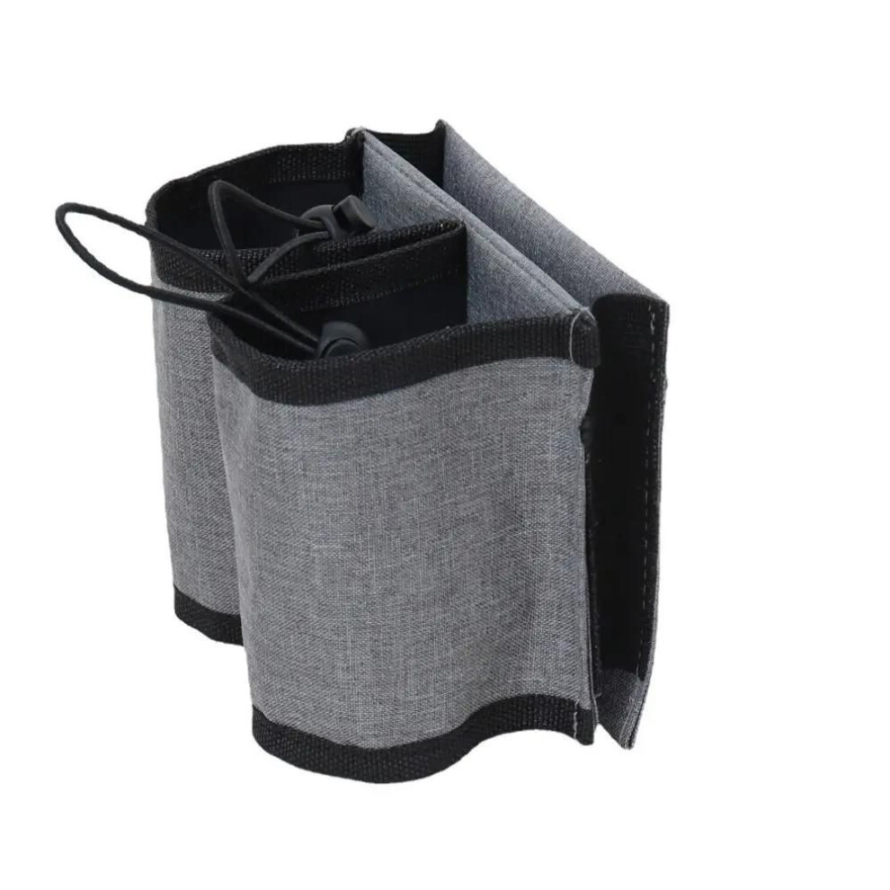 (grey) Travel Luggage Cup Holder Durable Free Hand Suitcase Drink Bag Travel Milk Tea Coffee Mugs Holder Fits All Suitcase Handles