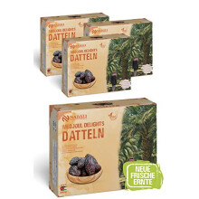 NABALI FAIRKOST Medjool - Medjoul Datteln Delight Qualit?t I 100% nat?rlich aromatisch frisch & vegan I Medjool Datteln ohne Konservierungsstoffe honi