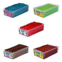 HARIBO Balla Stixx Set (ehemals Balla Balla), Gummib?rchen, Weingummi, Fruchtgummi, 5 Sorten, 5 x 1125g