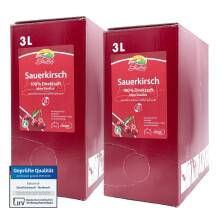 BLEICHHOF Sauerkirschsaft – Direktsaft, vegan, ohne Zusatzstoffe