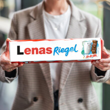 XXL kinder Riegel personalisiertes Ostergeschenk mit Name ? Schokoladengeschenk f?r M?nner & Frauen mit 3x 10er Packung kinder Riegel (630 g)