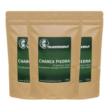 Chanca piedra - aus kontrolliert biologischen Anbau im Amazonas - Premium Tausendkraut Qualit?t - Labor gepr?ft - 3 x 100g