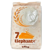 7 Elephants Premium Jasminreis aus Vietnam - Aromatischer Langkorn-Reis, ideal für Reiskocher & asiatische Küche