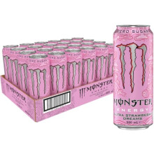 Monster Energy Ultra Erdbeerträume - 24 Dosen à 500 ml