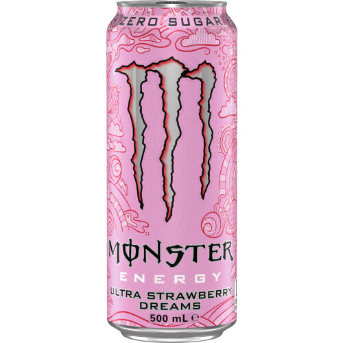 Monster Energy Monster Energy Ultra Erdbeerträume - 24 Dosen à 500 ml 2