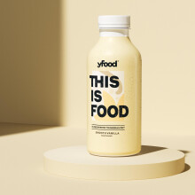 yfood Drink Smooth Vanilla, Leckere Trinkmahlzeit f?r unterwegs, THIS IS FOOD Drink, 33g Protein, 26 Vitamine und Mineralstoffe, 12 x 500ml, Geschmack
