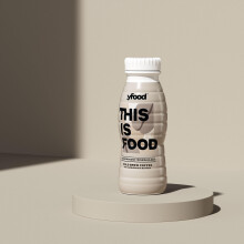 yfood Drink Cold Brew Coffee, Leckere Trinkmahlzeit f?r unterwegs, THIS IS FOOD Drink, 23g Protein, 26 Vitamine und Mineralstoffe, 16 x 330ml, Geschma