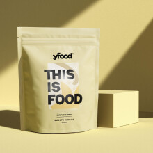 yfood Pulver Smooth Vanilla, Leckere Trinkmahlzeit f?r unterwegs, THIS IS FOOD Pulver, 25g Protein, 12 Mahlzeiten, 26 Vitamine und Mineralstoffe, Gesc
