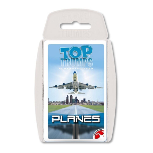 Top Trumps Passenger Planes Top Trumps Card Game, White