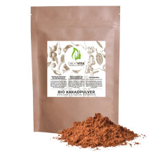 Bio Kakaopulver 2400g / Organic Cacao Powder | Premium Qualit?t ohne Zus?tze | rohes Pulver mit vollmundig intensivem Kakaogeschmack | GreatVita