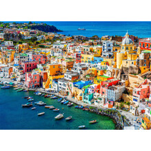 Procida Island Jigsaw Puzzles for Adults 1000 Piece Marina Corricella Jigsaws 1000 Pieces for Adults Gifts