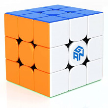 GAN 356R S,3x3 Speed Cube 356RS Magic Cube Professional Puzzle Cube Ultra Durable and Flexible for Kid&Adults(Stickerless)