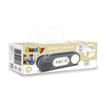 SMOBY Playhouse Doorbell with action sounds, randomly sounds Ding Dong, Dog Bark and Cat Meow