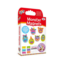 Galt Monster Magnets - Air Drying Clay Modelling Craft Kit for Kids -Easy to Use and Mess Free Childrens Arts and Crafts for Boys and Girls -Make 6