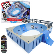 Tech Deck, Daewon Mega Bowl, X-Connect Park Creator, Customisable and Buildable Ramp Set with Exclusive Fingerboard, Kids? Toy for Ages 6 and up