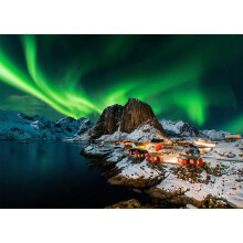 HUADADA Jigsaw Puzzles for Adults 1000 Piece Jigsaw Puzzles for Adults,JigsawPuzzle 1000 Pieces for Adults Challenging Puzzle Games ?Northern Lights