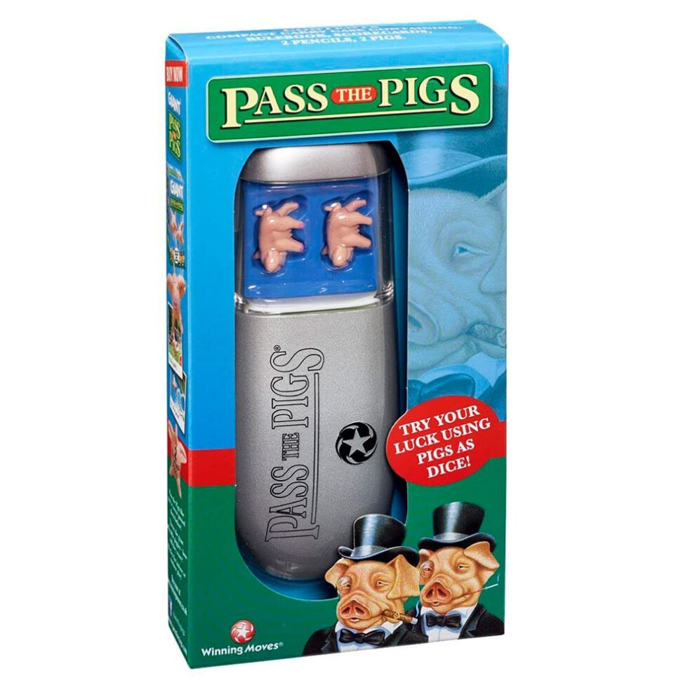 Pass The Pigs Dice Game, The Classic Party And Travel Game, Will You Get A Leaning Jowler? A Double Snouter?, First To 100 Points Wins, Great Gift For