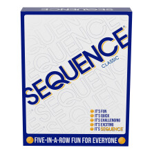 Goliath Games Sequence | Five-in-a-row Fun for Everyone! | Family Strategy Game | For 2 or More Players, Ages 7+, White