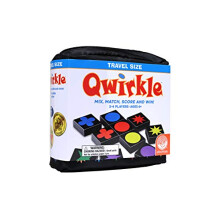 Mindware | Qwirkle: Travel (NEW) | Board Game | Ages 6+ | 2-4 Players | 45 Minutes Playing Time