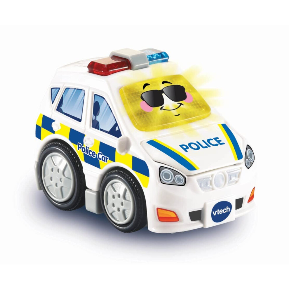 Vtech Toot-Toot Drivers Police Car | Interactive Toddlers Toy Pretend Play With Lights And Sounds | Suitable Boys & Girls 12 Months, 2, 3, 4 + Years,