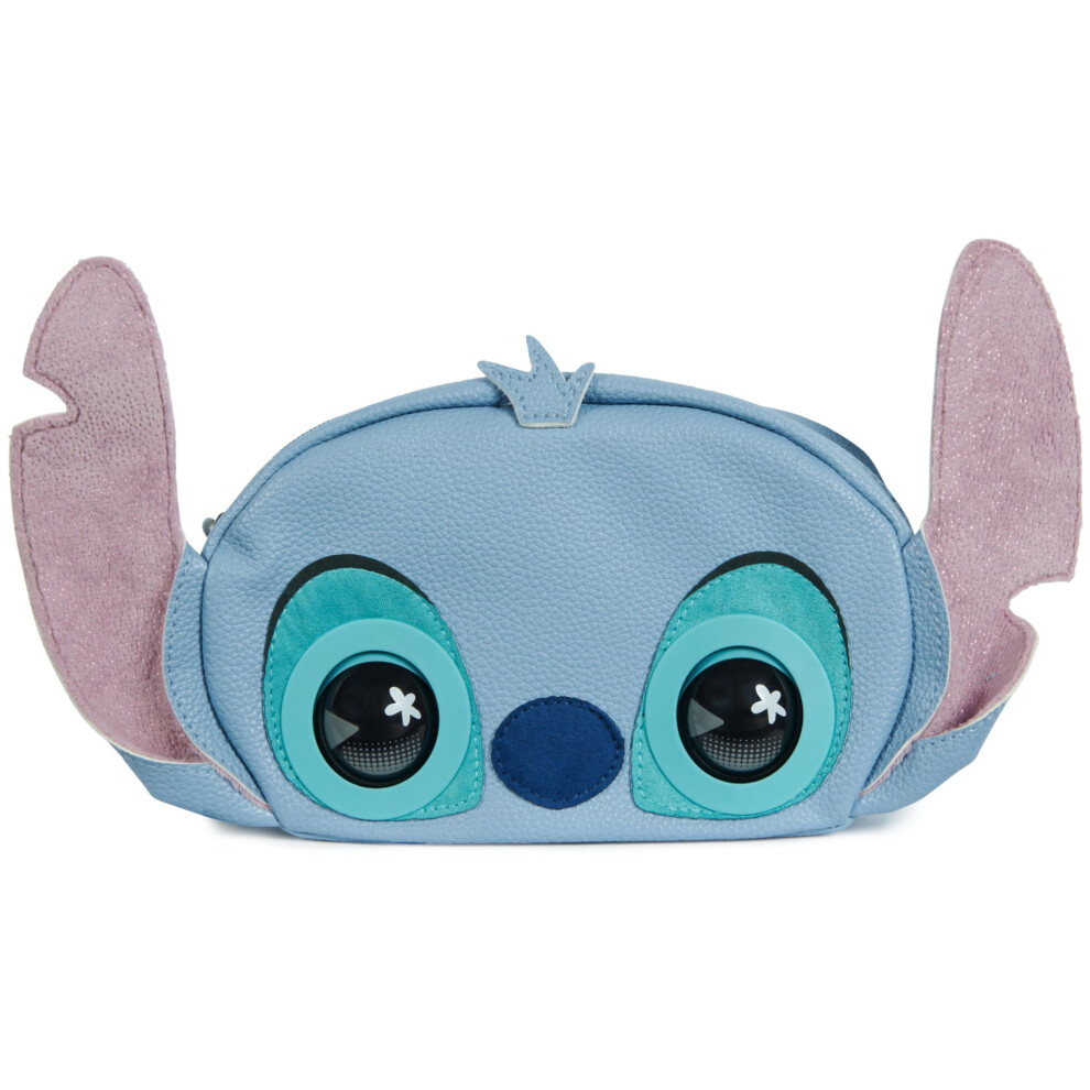 Purse Pets, Disney Stitch Interactive Pet Toy and Shoulder Bag with Over 30 Sounds and Reactions, Cross-Body Bag, Kids? Toys for Girls