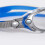 Zoggs Zoggs Flex Swimming Goggles, 180 Degree Peripheral Vision - Blue/White 4