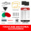 Harrows Trophy 210pc Darts Accessories Set: 48 Stems, 48 Flights, 72 Rings, Sharpener & Tool + Flight Protector 2