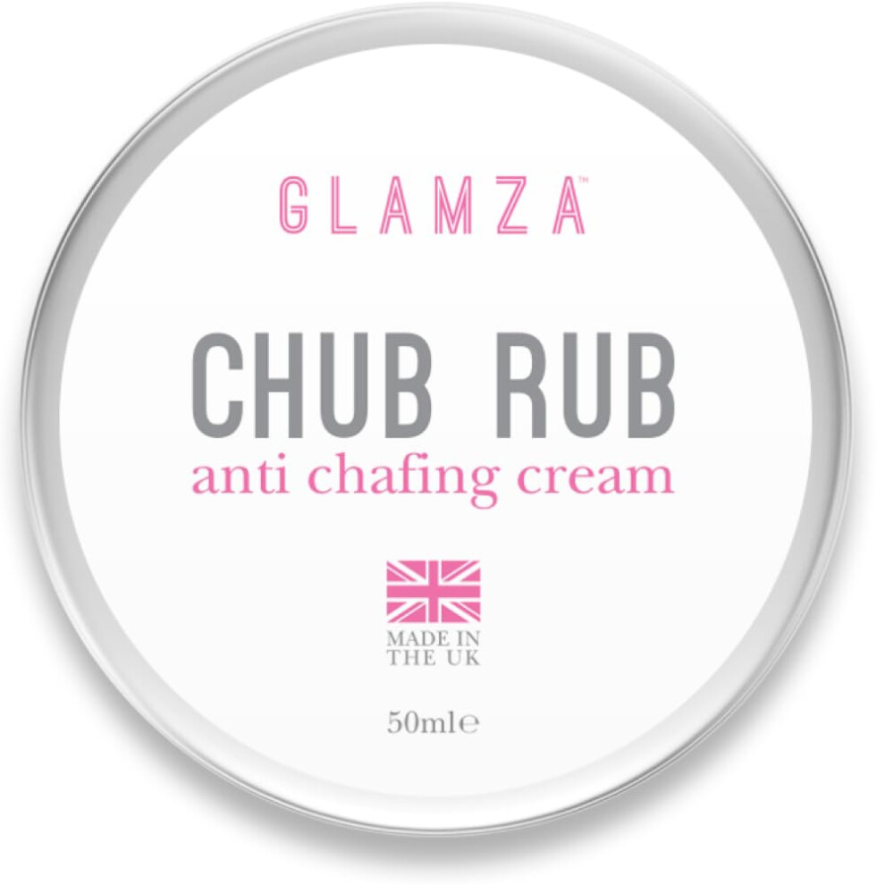 Glamza Chamois Cream Chub Rub? Anti Chafing Cream For Men & Women - Prevents Chaffing For Cyclists, Runners And More 50Ml