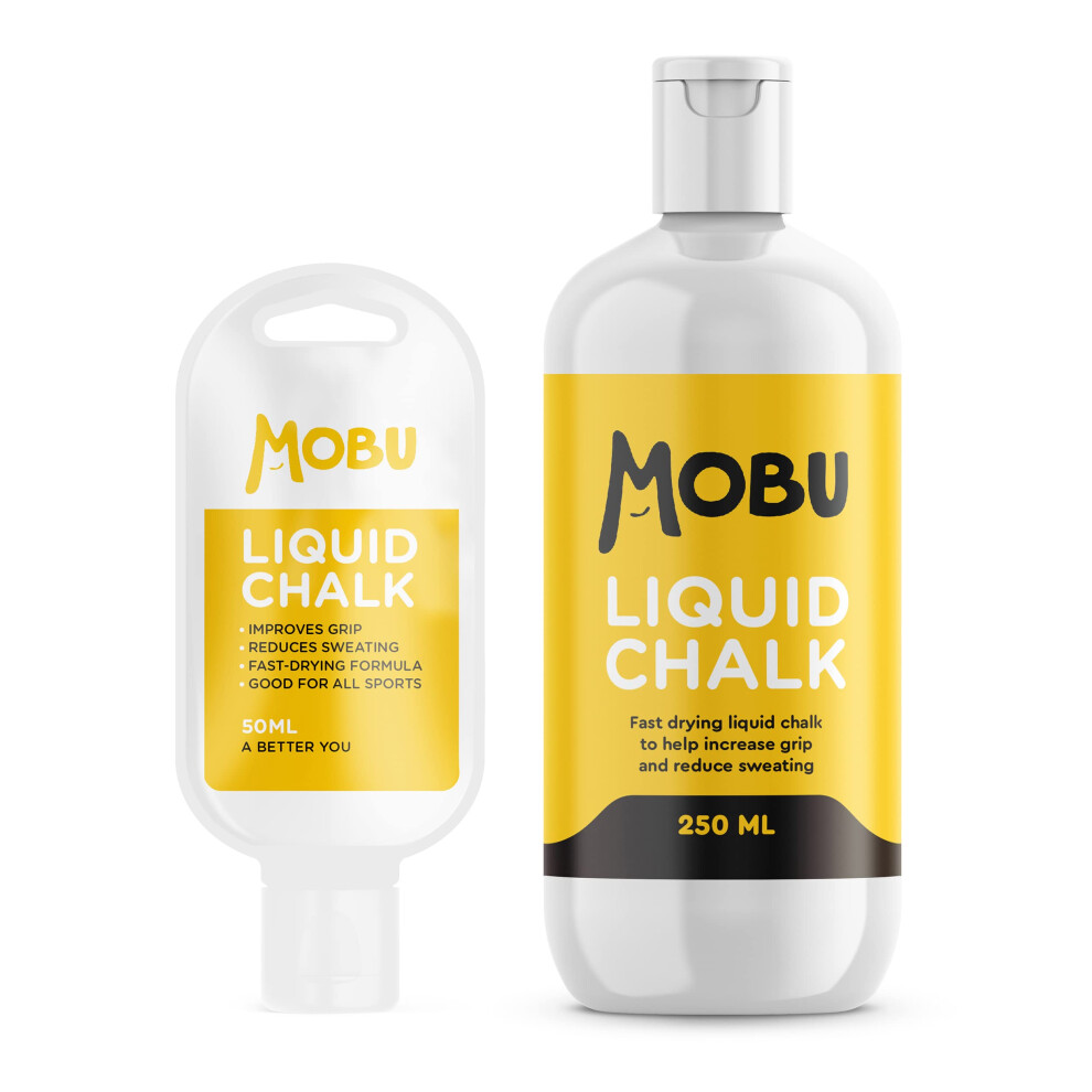 Mobu Liquid Chalk 50Ml | Hand Chalk For Sweat-Free Hands | Superior Grip For Weightlifting, Gymnastics, Rock Climbing, Bouldering, Pole Dancing And