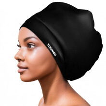 YOGINGO Extra Large Swimming Cap for Long Hair - Swim Cap Designed for Dreadlocks, Weaves, Hair Extensions, Braids, Curls & Afros - Swimming Hat Women