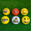 Emoji Emoji Official Novelty Fun Golf Balls - 6 Pack, Multicolor 4