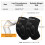 Makerfire Protective Knee Pads Knee Protector Thick Sponge Anti-Slip Collision Avoidance Knee Sleeve-1 Pair(L) 2