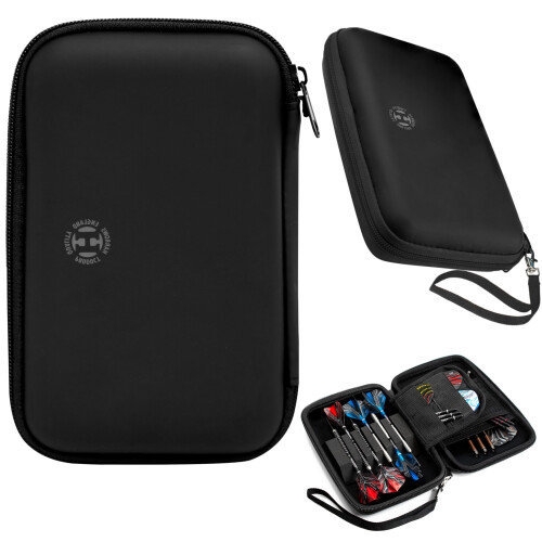 Harrows Blaze Pro 6 Darts Case (Black), K-REY-HA220B