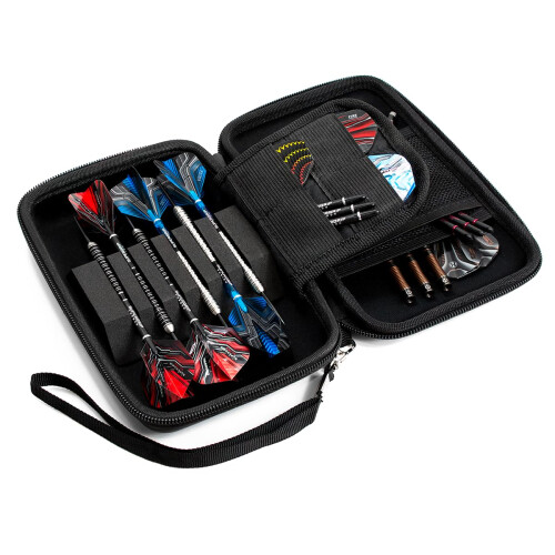Harrows Blaze Pro 6 Darts Case (Black), K-REY-HA220B 1
