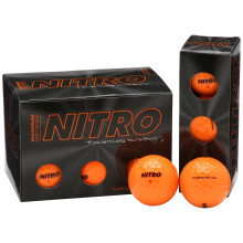 Nitro Maximum Distance Golf Balls (Pack of 12) - Orange