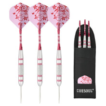 CUESOUL 3pcs/set Steel Tip Darts - 21g/22g/23g darts set (22g - STBS065)