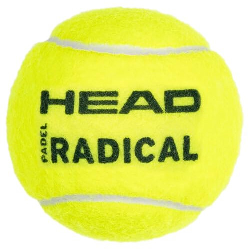 HEAD HEAD 3x3B Padel Radical, Padel Ball, Yellow 2
